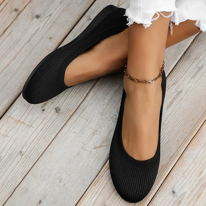 Emma Comfortabele Antislip Leren Instappers