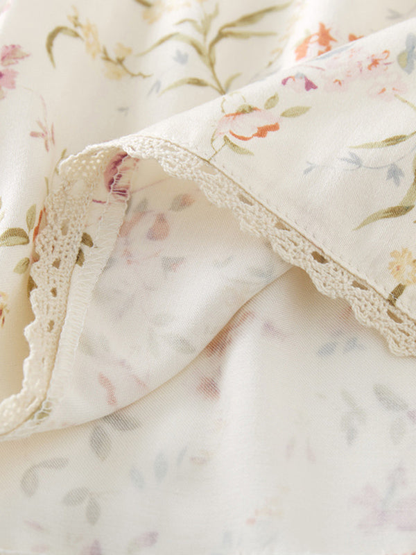 Emilie Zomerprint Katoenen Pyjama Set