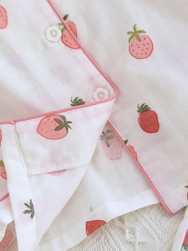 Fleur Luxe Katoenen Pyjama Set