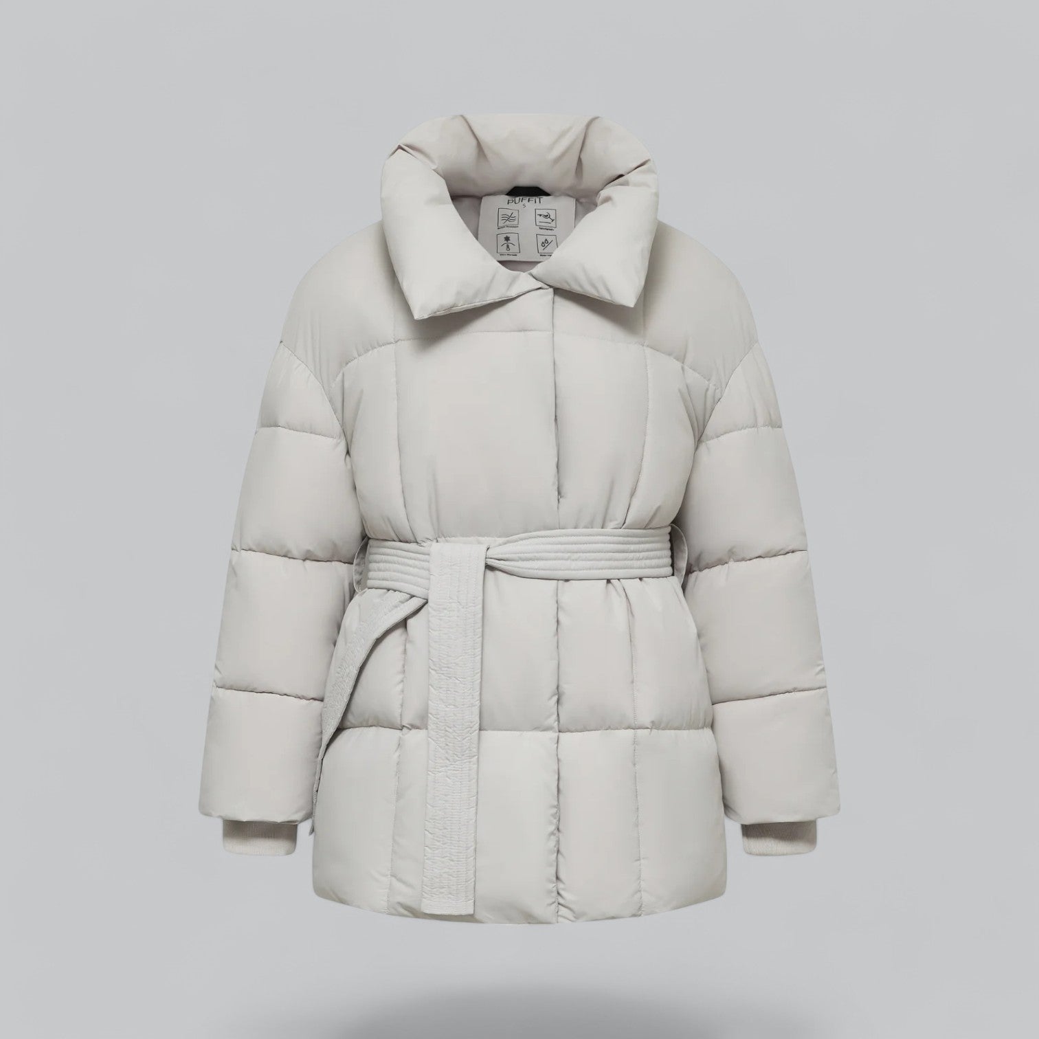 Olivia - Winter Jas met Tailleband