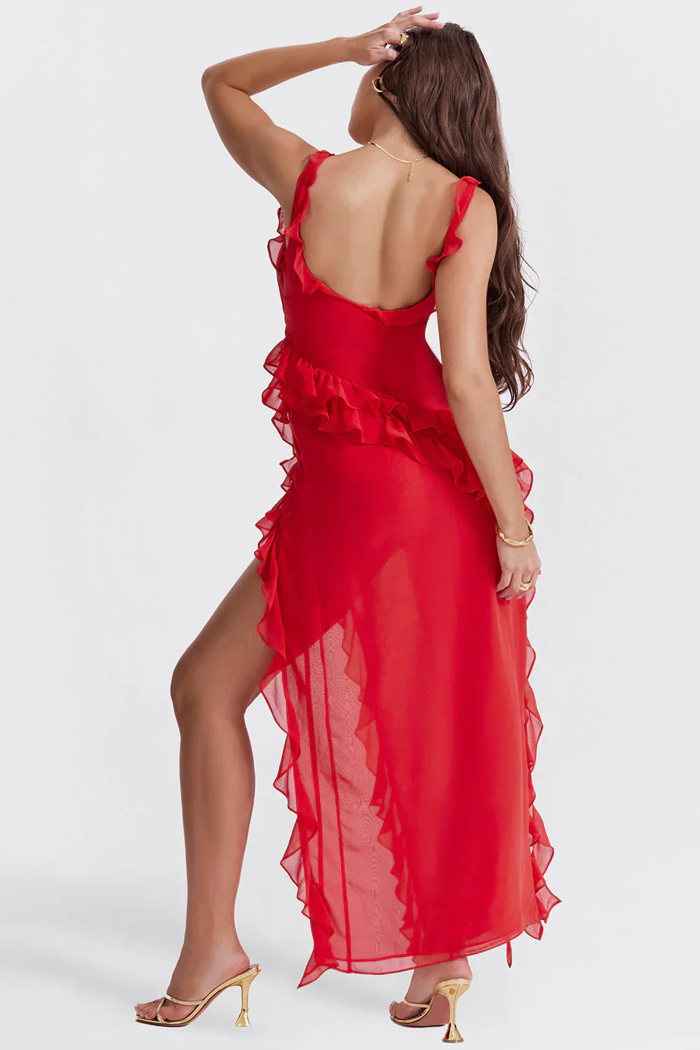 Aurélie – Glamoureuze Robe met Verfijnde Pasvorm