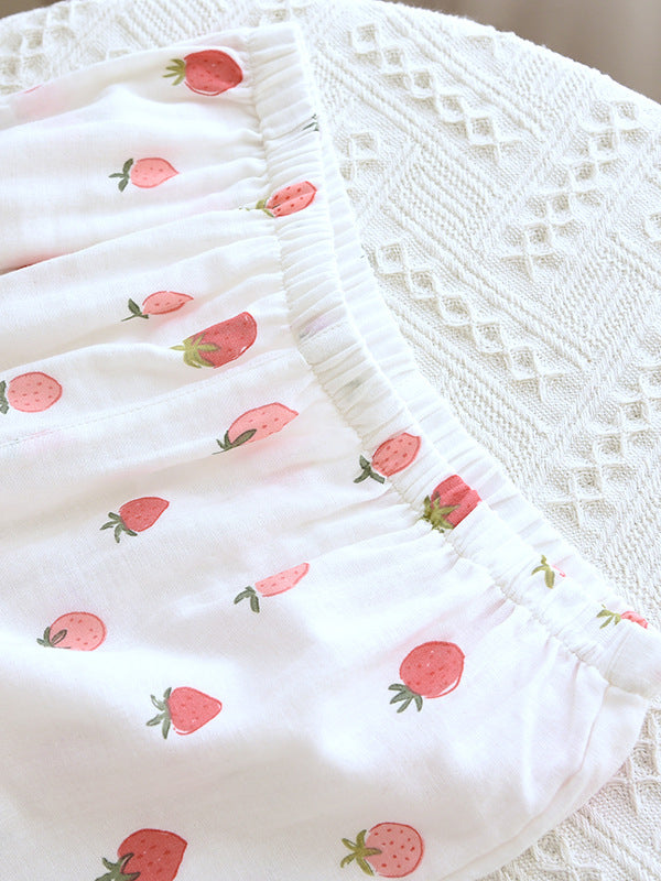 Fleur Luxe Katoenen Pyjama Set