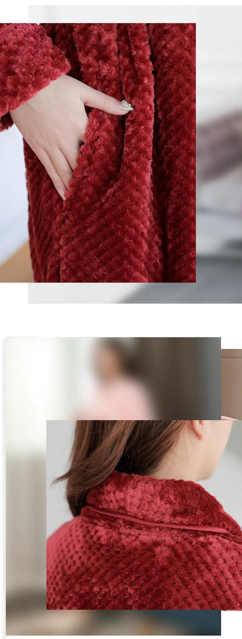 Evi | Luxe Fleece Badjas