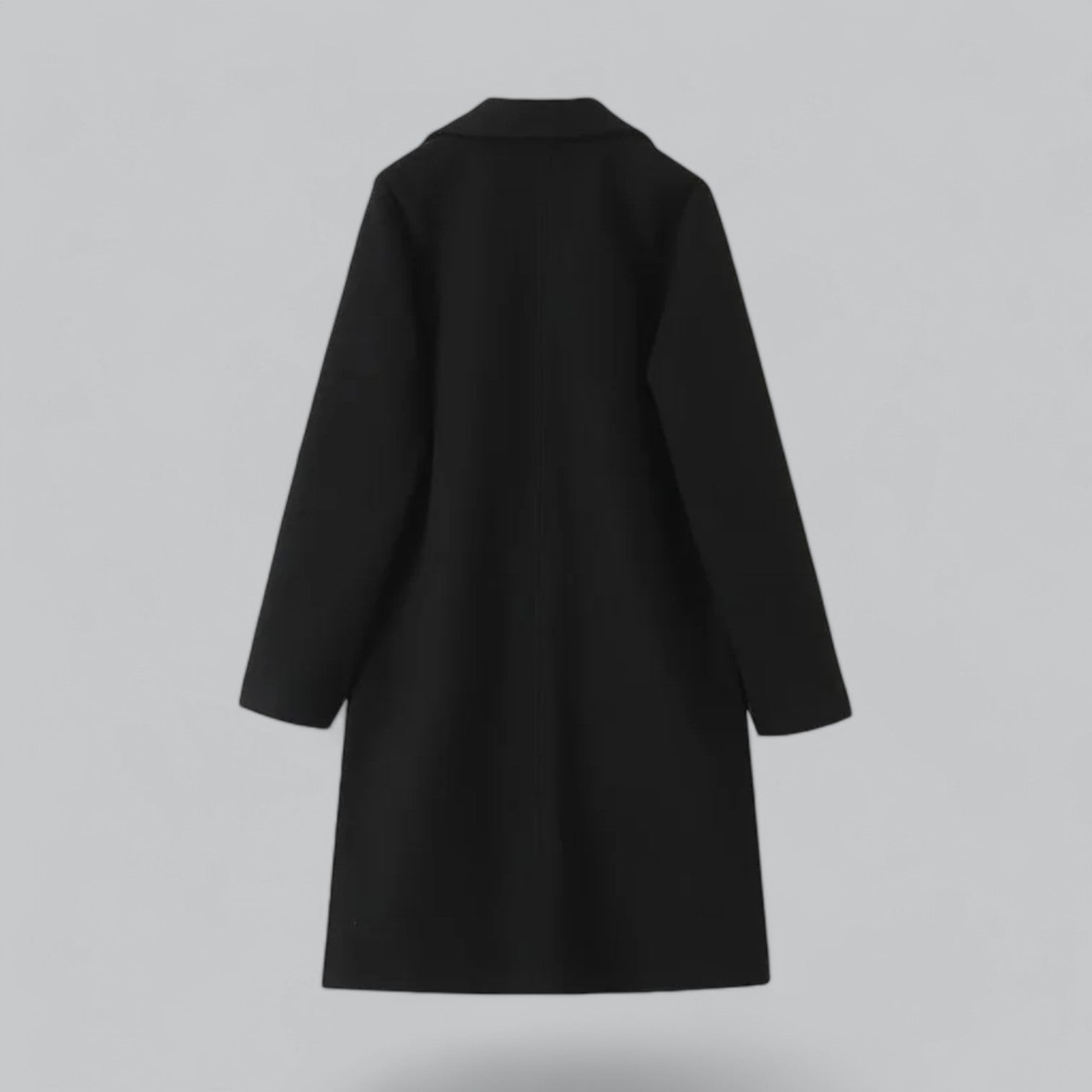 Camille - Elegante Open V-Hals Trenchcoat met Tijdloze Pasvorm