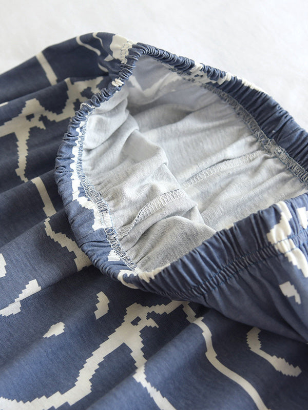 Lena Comfortabele Katoenen Pyjama Set voor Koppels