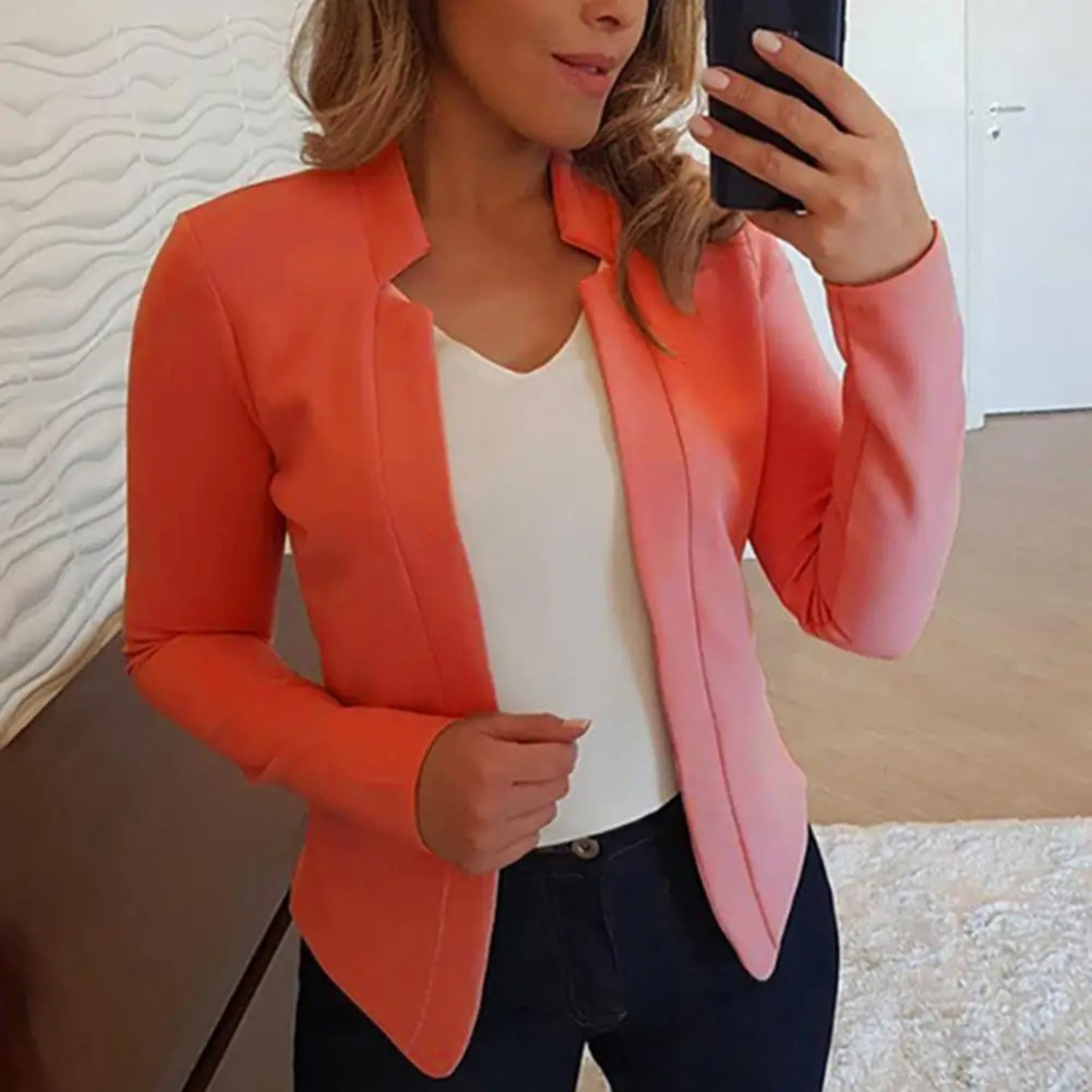 Emma Elegante Blazer Voor Werk en Gelegenheden