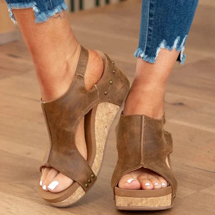 Isabelle | Elegant Zachte Lederen Sandalen