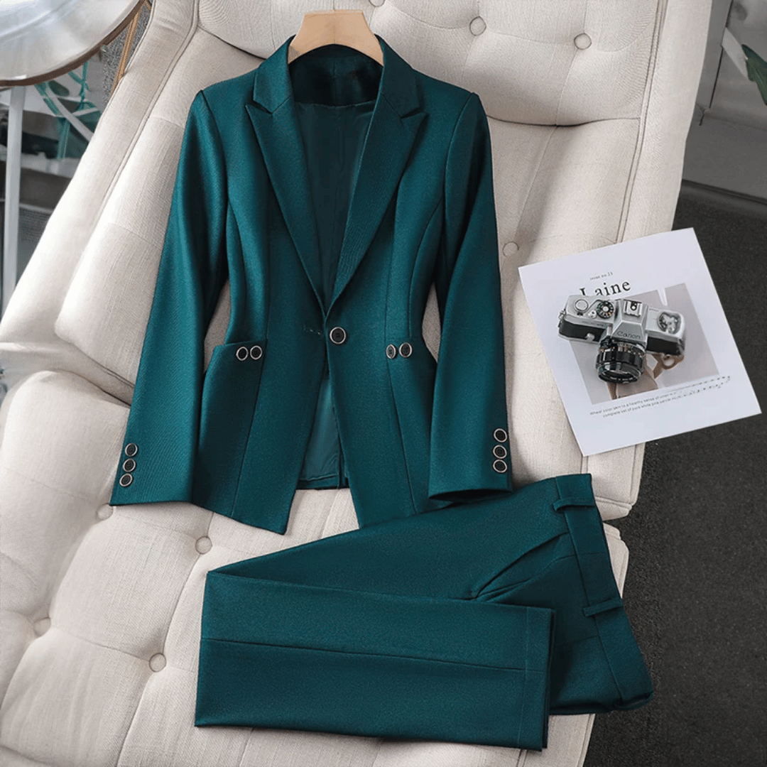 Amélie | Elegante Blazer Set met Slim-Fit Design