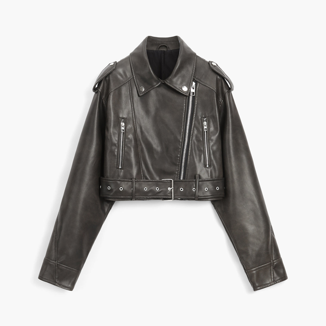Pink Vintage Biker Jacket