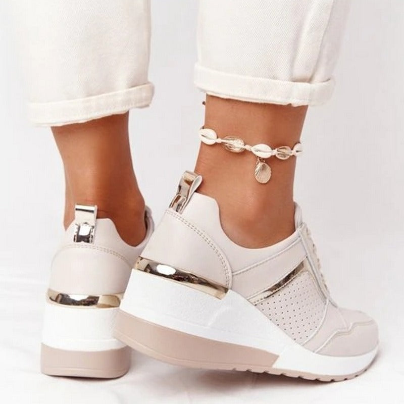 Emilia – Luxe Comfortabele Zomerschoenen met Verstelbare Bandjes