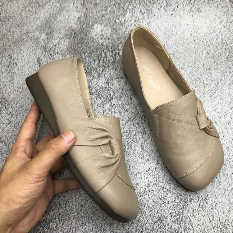 Charlotte Comfortabele Leren Ballerina’s