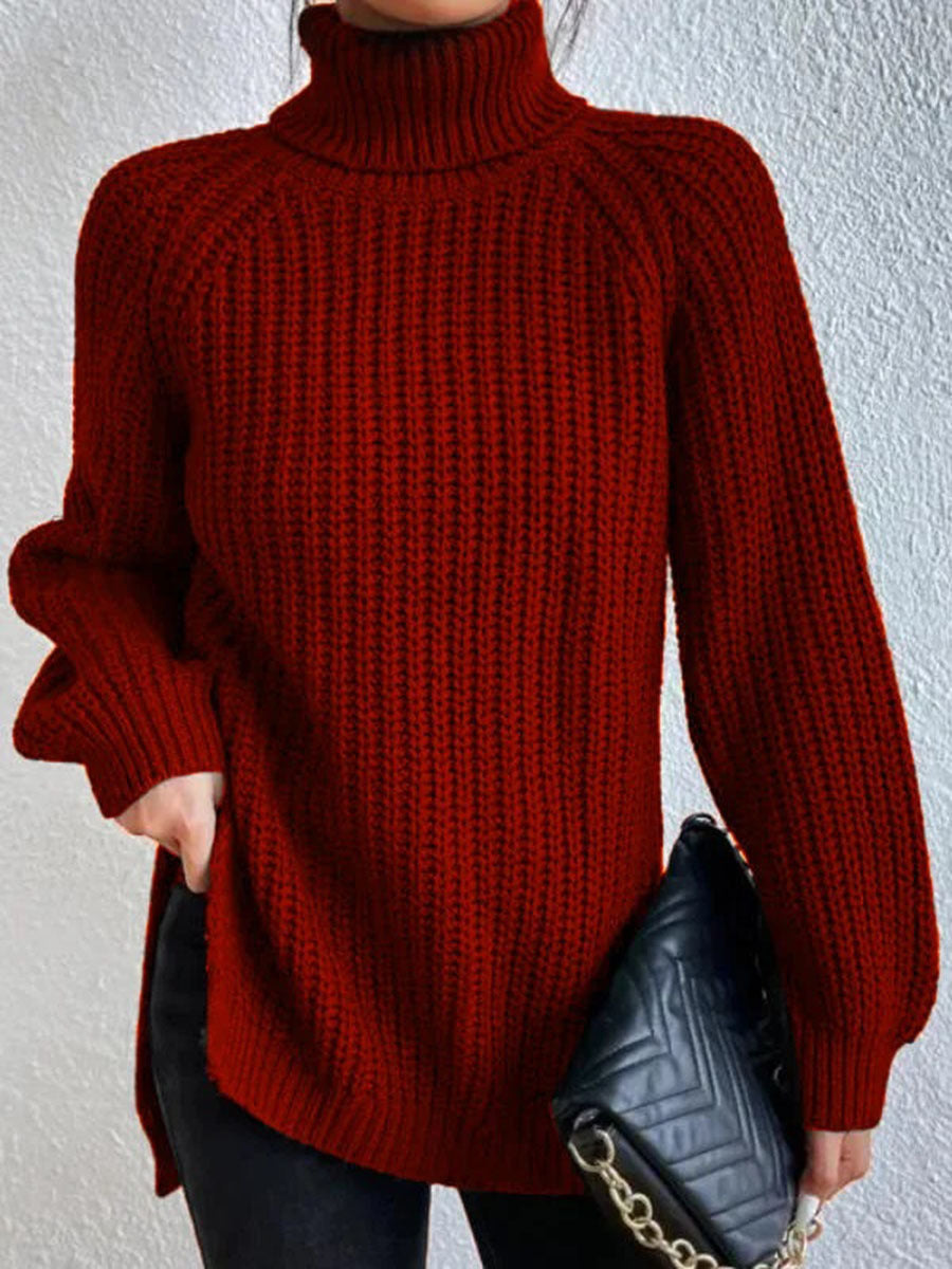 Rosella – Elegante Gebreide Coltrui voor Stijl en Warmte