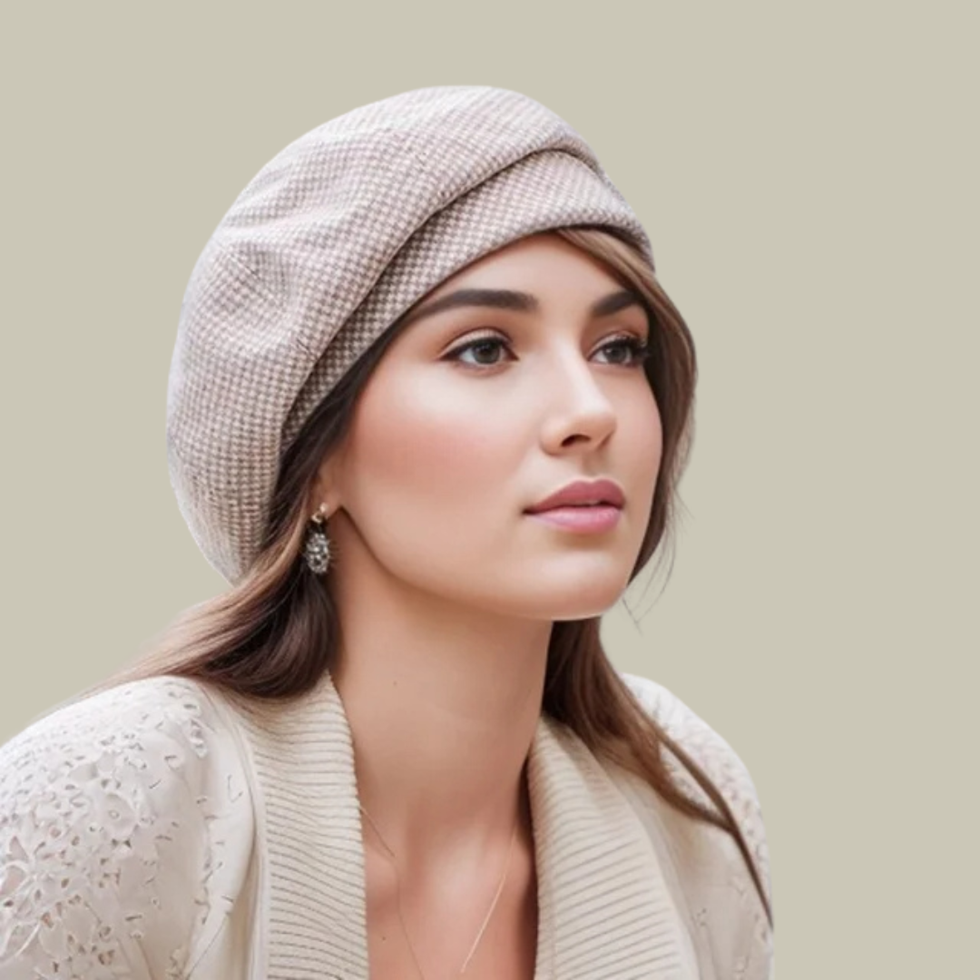 Sophie Classic Wool Beret for Autumn