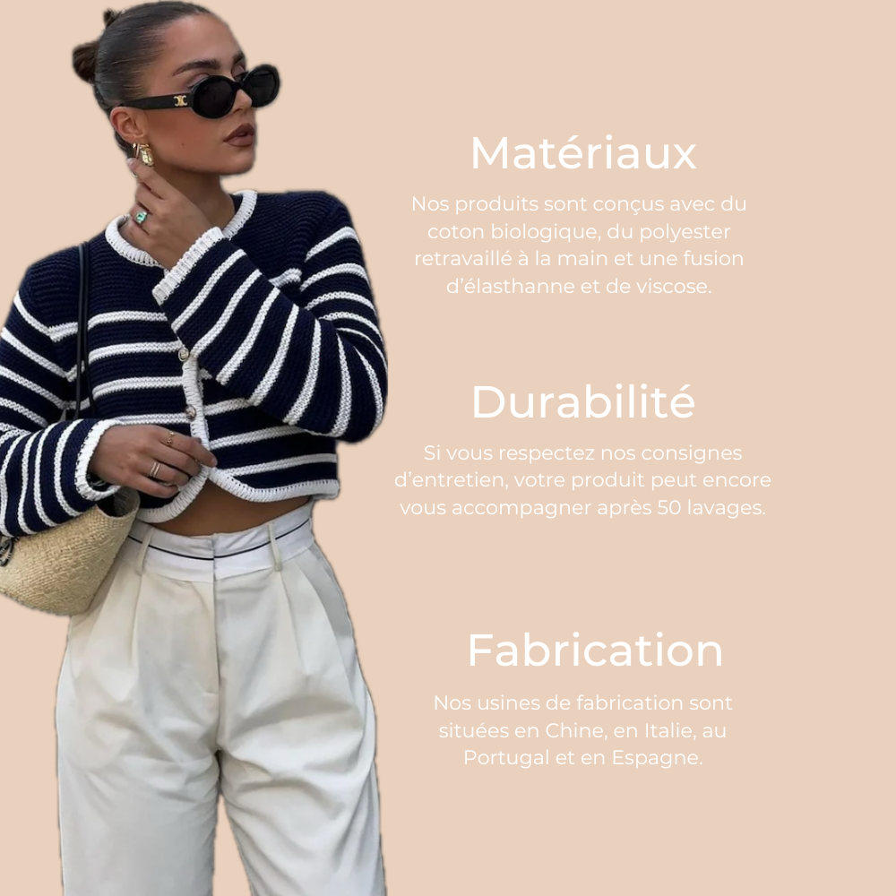 Alice Oversized Cropped Jacket – Minimalistische Elegance voor Elke Dag