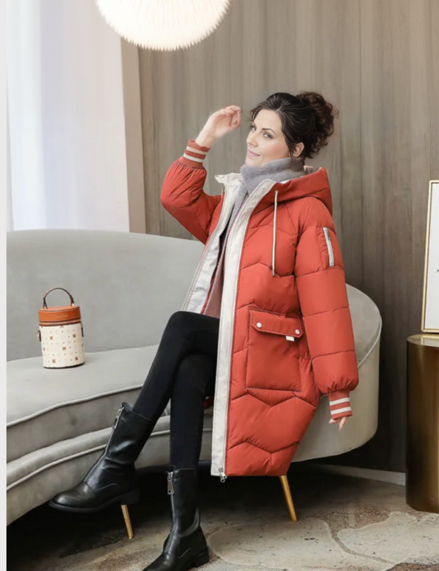 Noor Stylish Puffer Jacket - Perfect voor het Seizoen