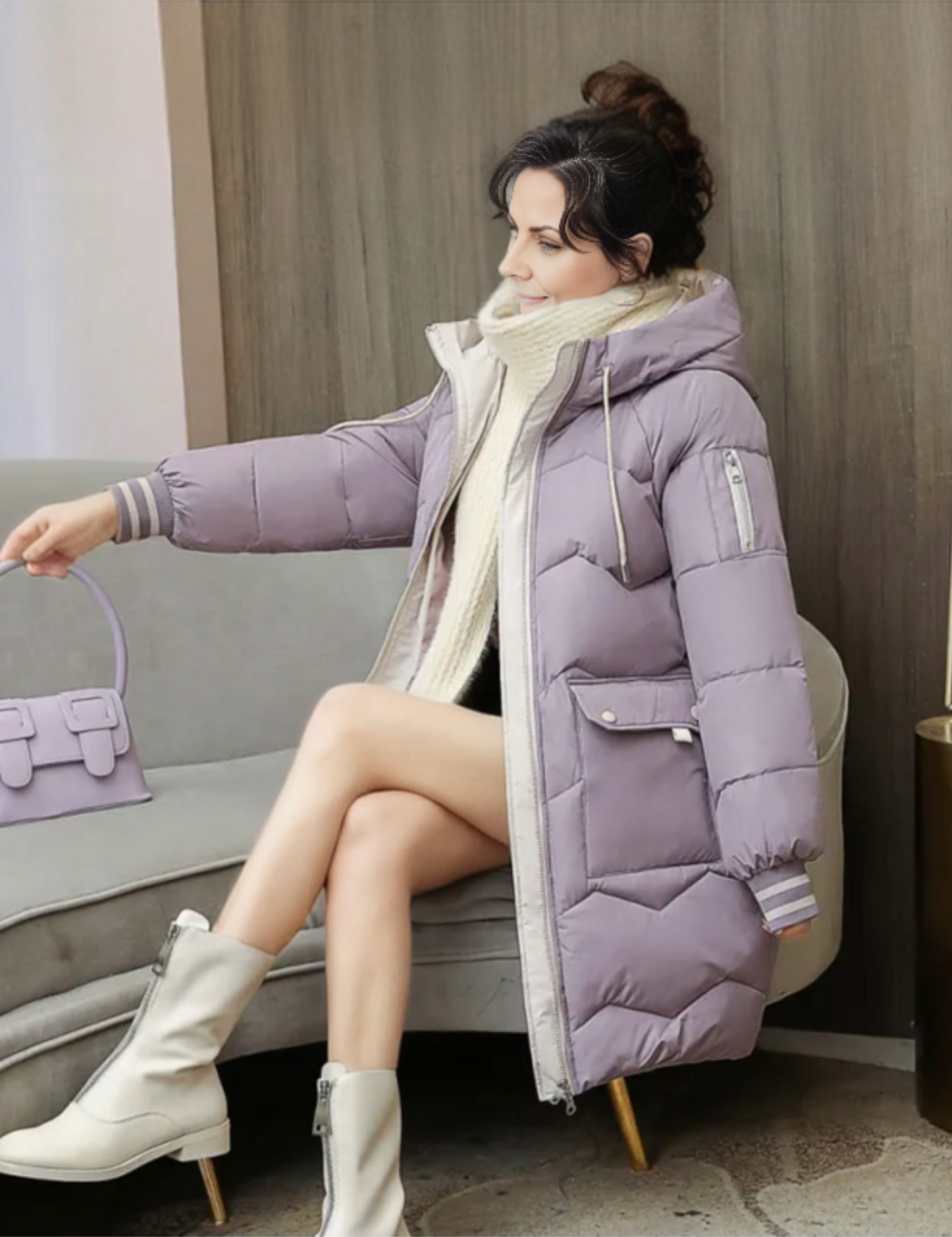 Noor Stylish Puffer Jacket - Perfect voor het Seizoen