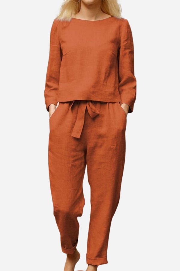 Emma - Luxe Linnen Two-Piece Set