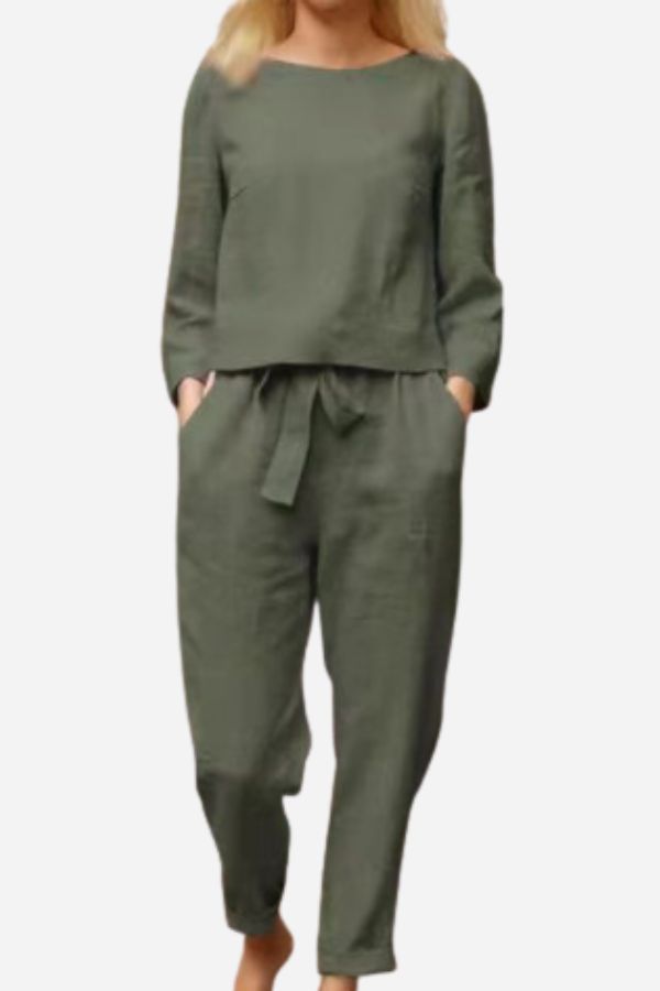 Emma - Luxe Linnen Two-Piece Set