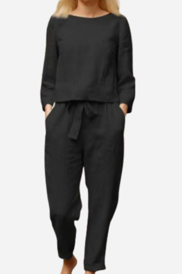 Emma - Luxe Linnen Two-Piece Set