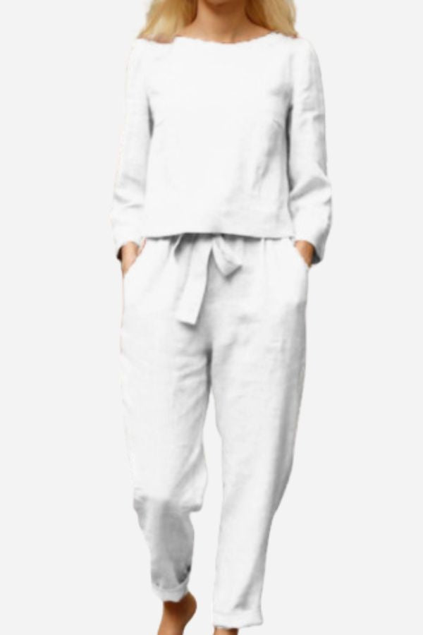 Emma - Luxe Linnen Two-Piece Set