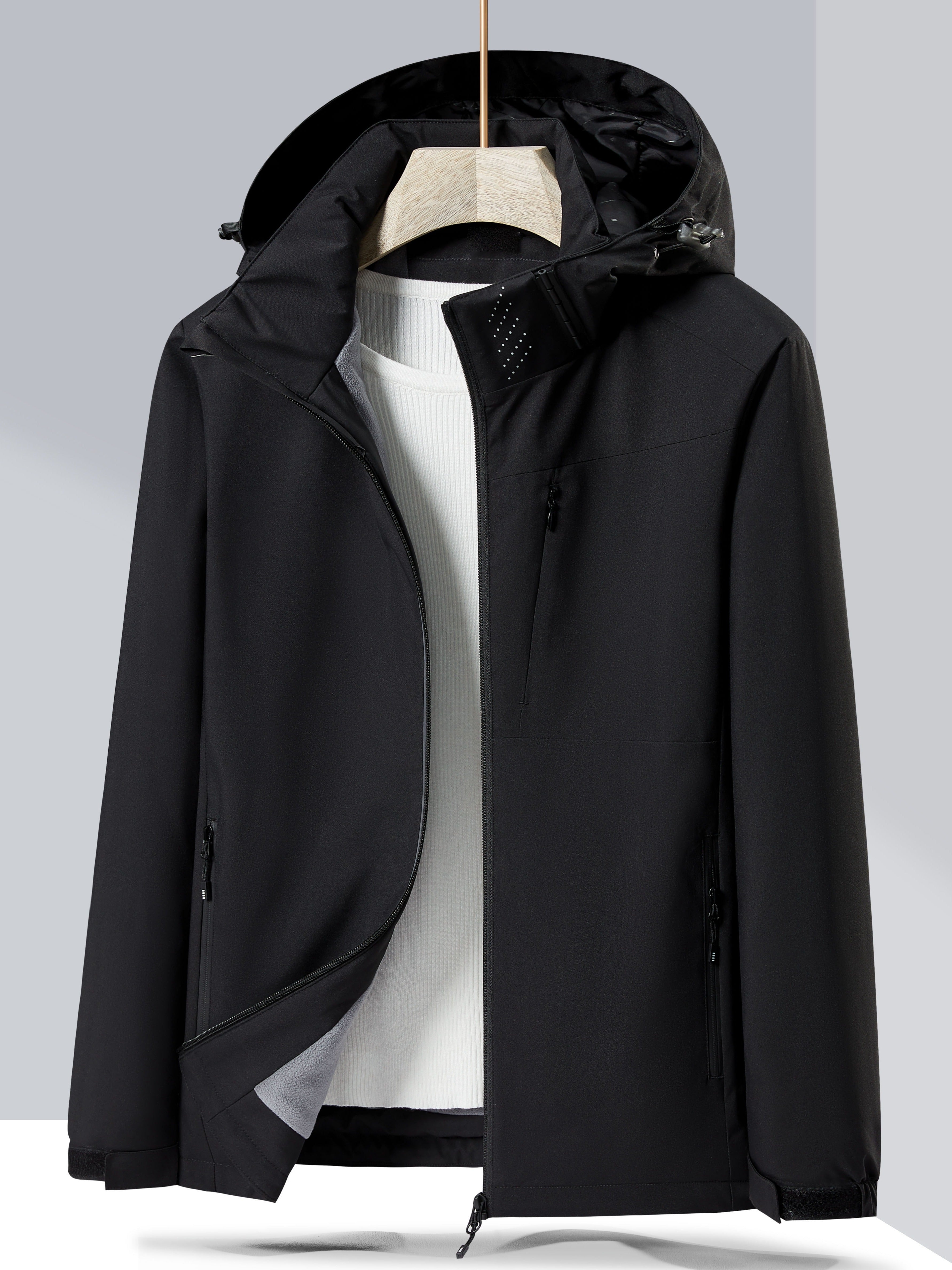Livia - Waterdichte Fleece Winterjas - Elegant & Functioneel - Met Capuchon