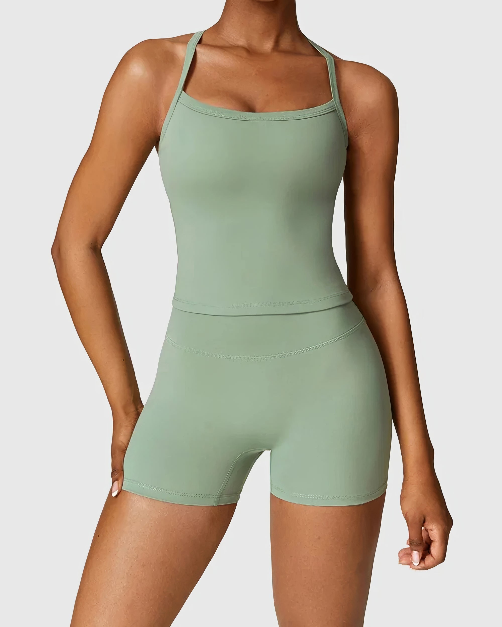 Luna Seamless Activewear Set met Hoge Taille