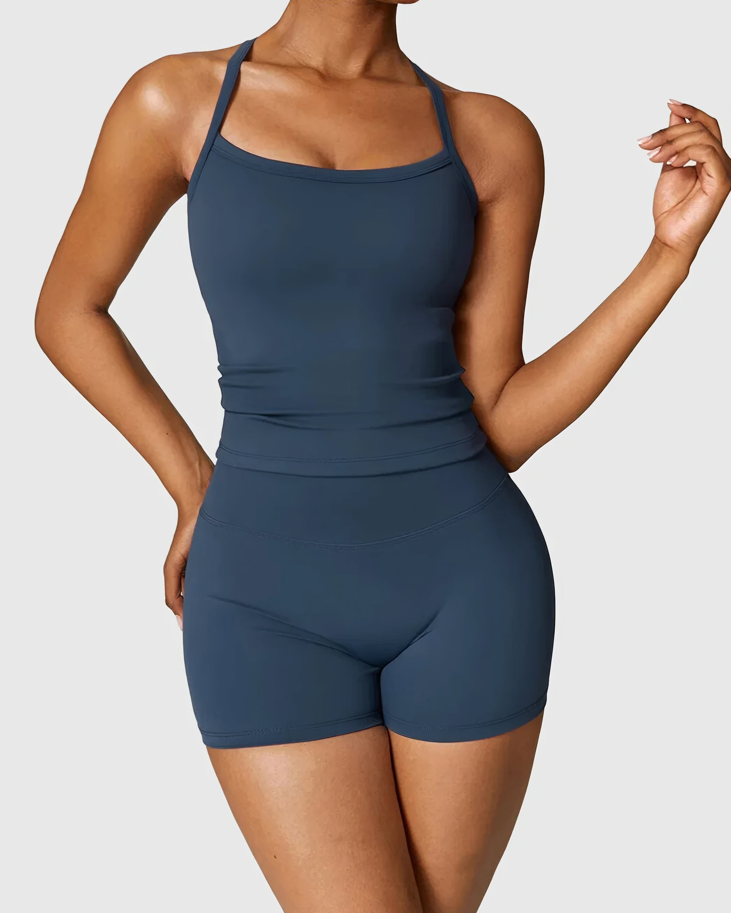Luna Seamless Activewear Set met Hoge Taille