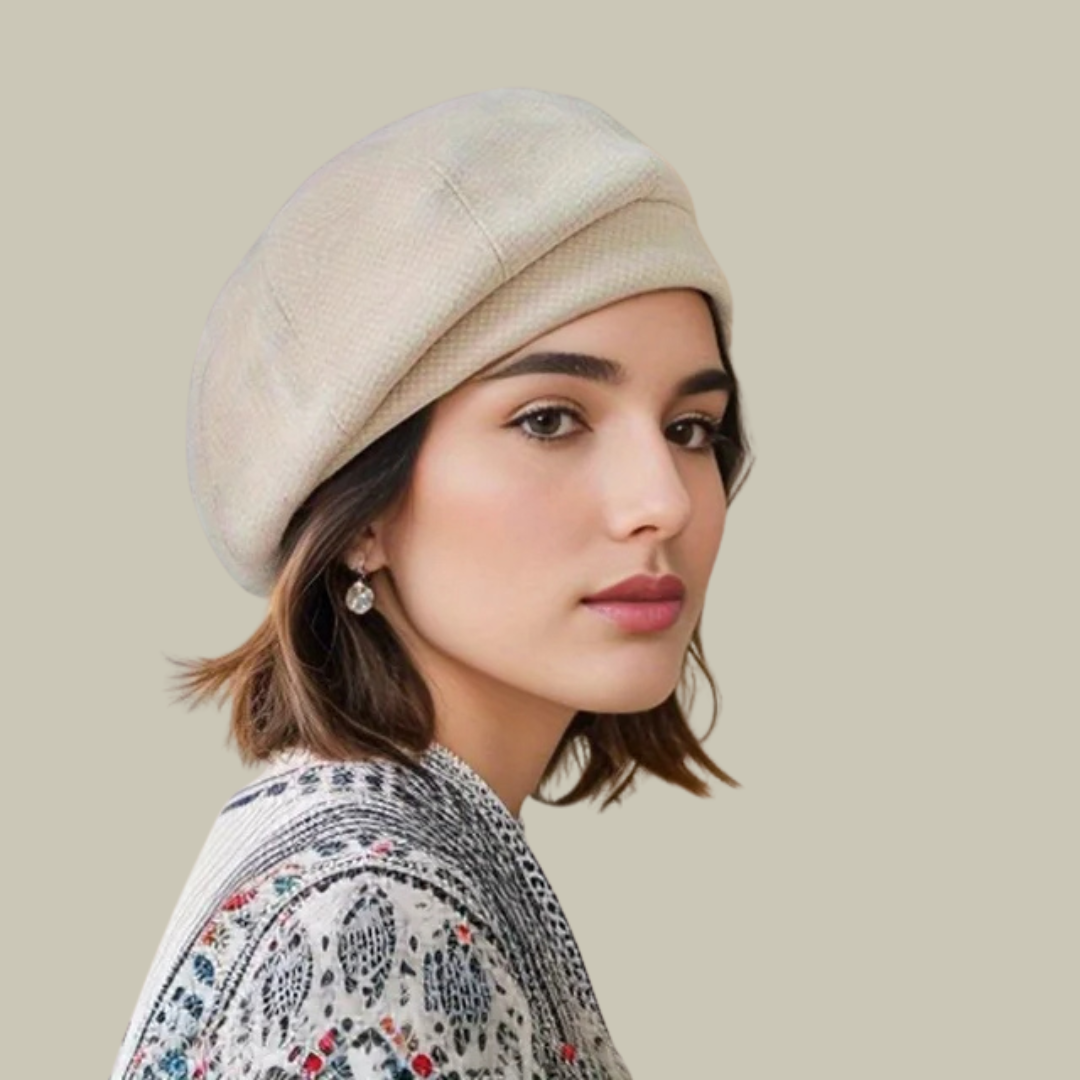 Sophie Classic Wool Beret for Autumn