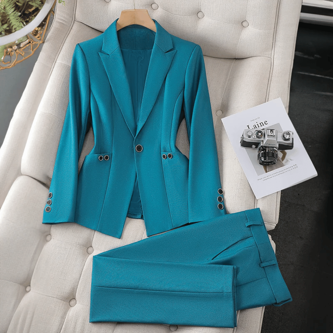 Amélie | Elegante Blazer Set met Slim-Fit Design