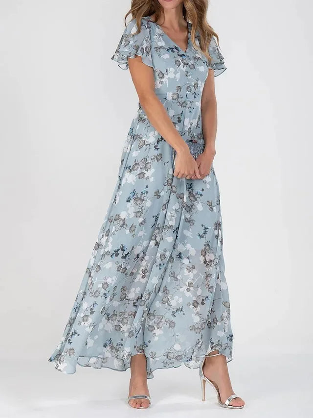 Isabella Elegante Bloemenjurk – Vrouwelijk & Comfortabel