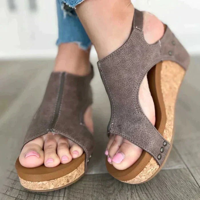 Isabelle | Elegant Zachte Lederen Sandalen