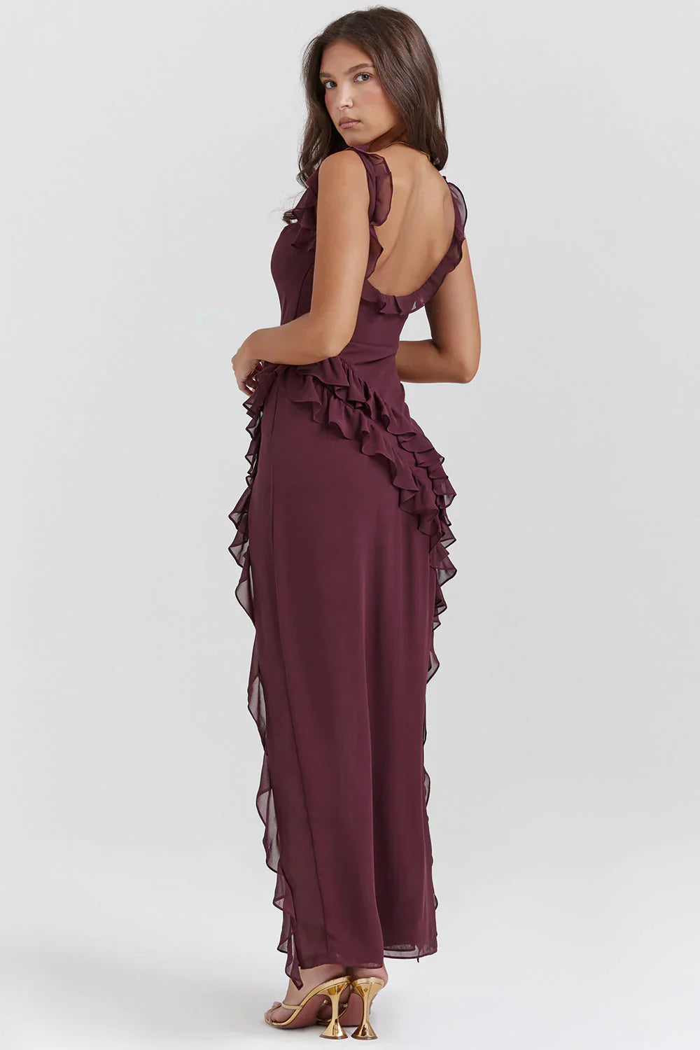 Aurélie – Glamoureuze Robe met Verfijnde Pasvorm