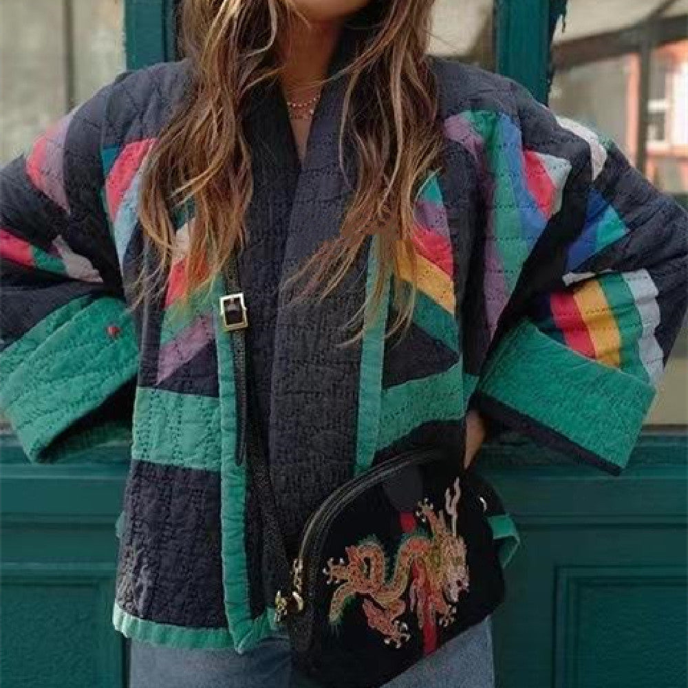 De Aria - Kunstzinnige Patchwork Jas