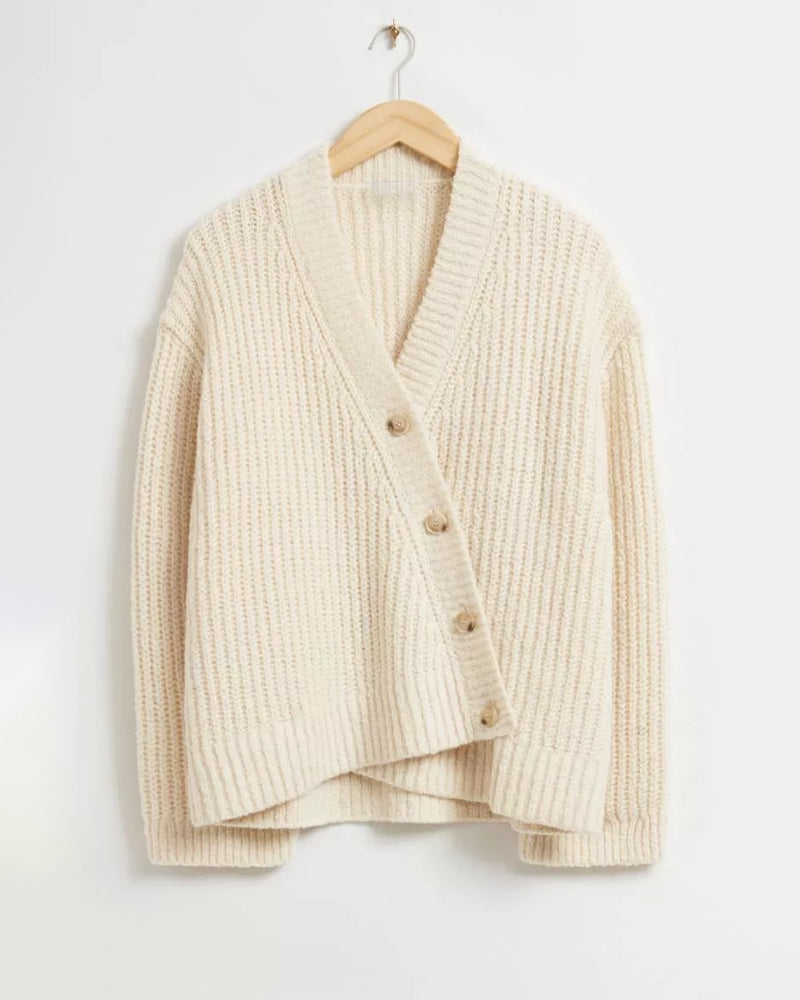 Chrissy Zachte V-Hals Sweater met Relaxed Fit