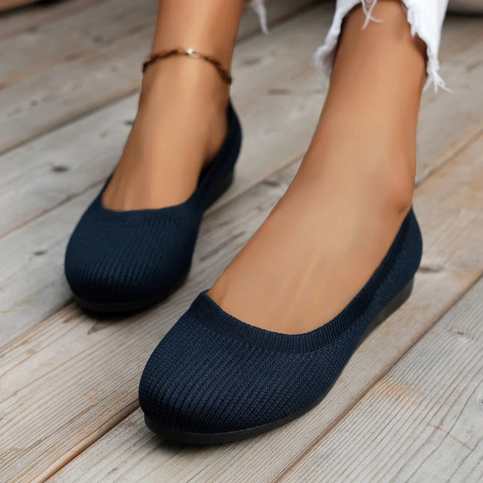 Emma Comfortabele Antislip Leren Instappers