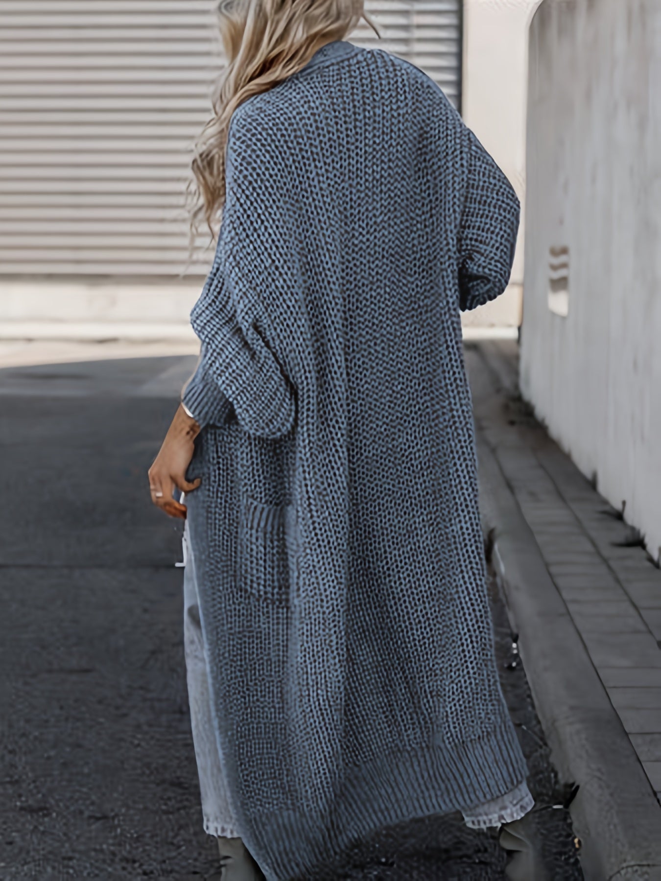 Anna - Casual Knitwear Cardigan met Praktische Zakken