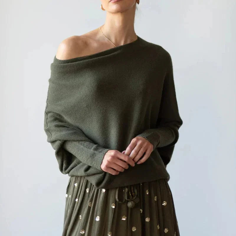 Nina - Elegante Loose Sweater voor Herfst en Comfort