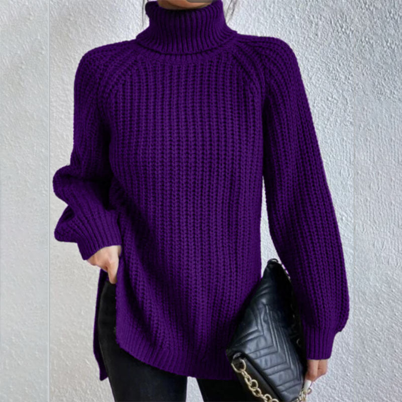 Rosella – Elegante Gebreide Coltrui voor Stijl en Warmte