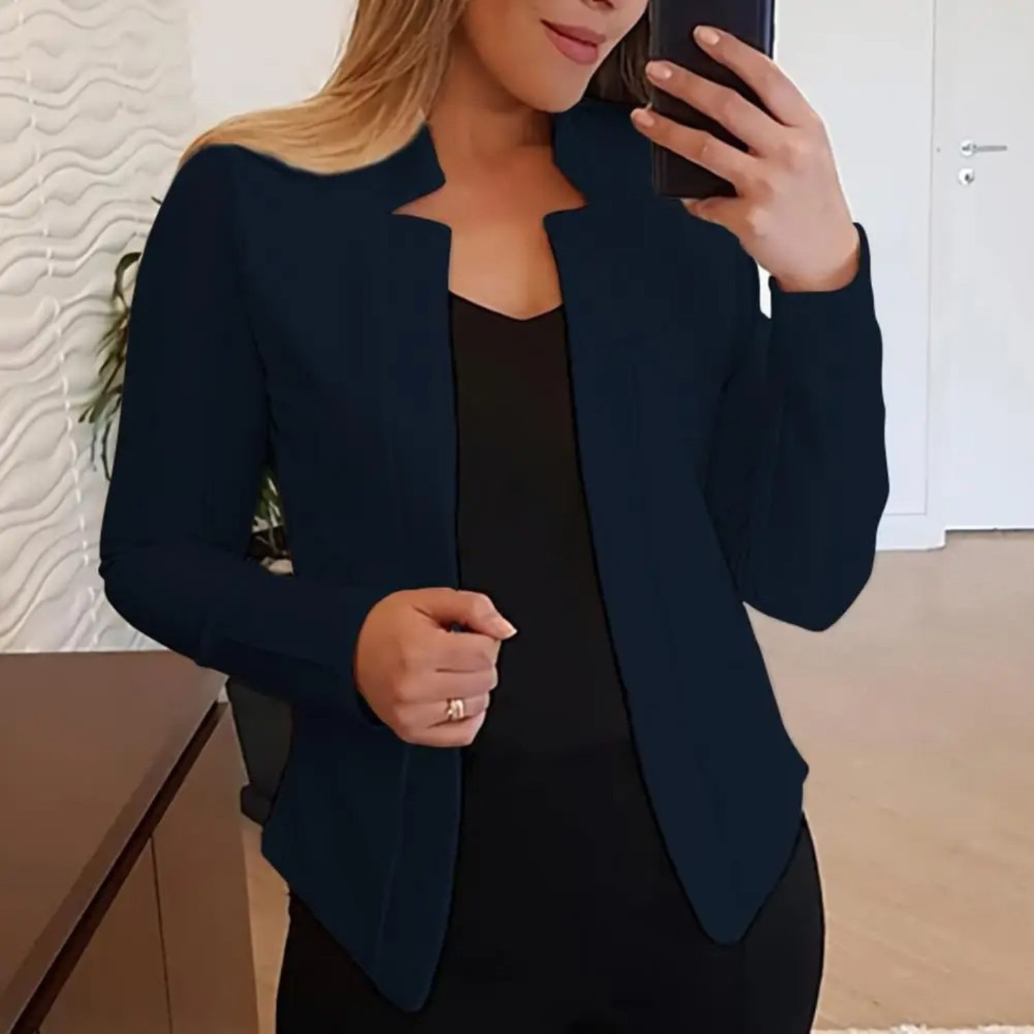 Emma Elegante Blazer Voor Werk en Gelegenheden