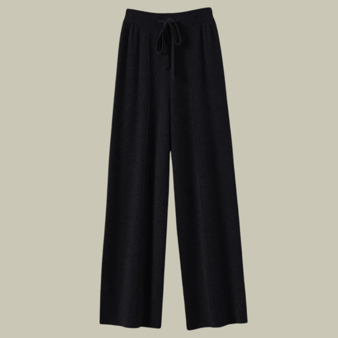 Claire Luxe Slim-Fit Kasjmier Broek