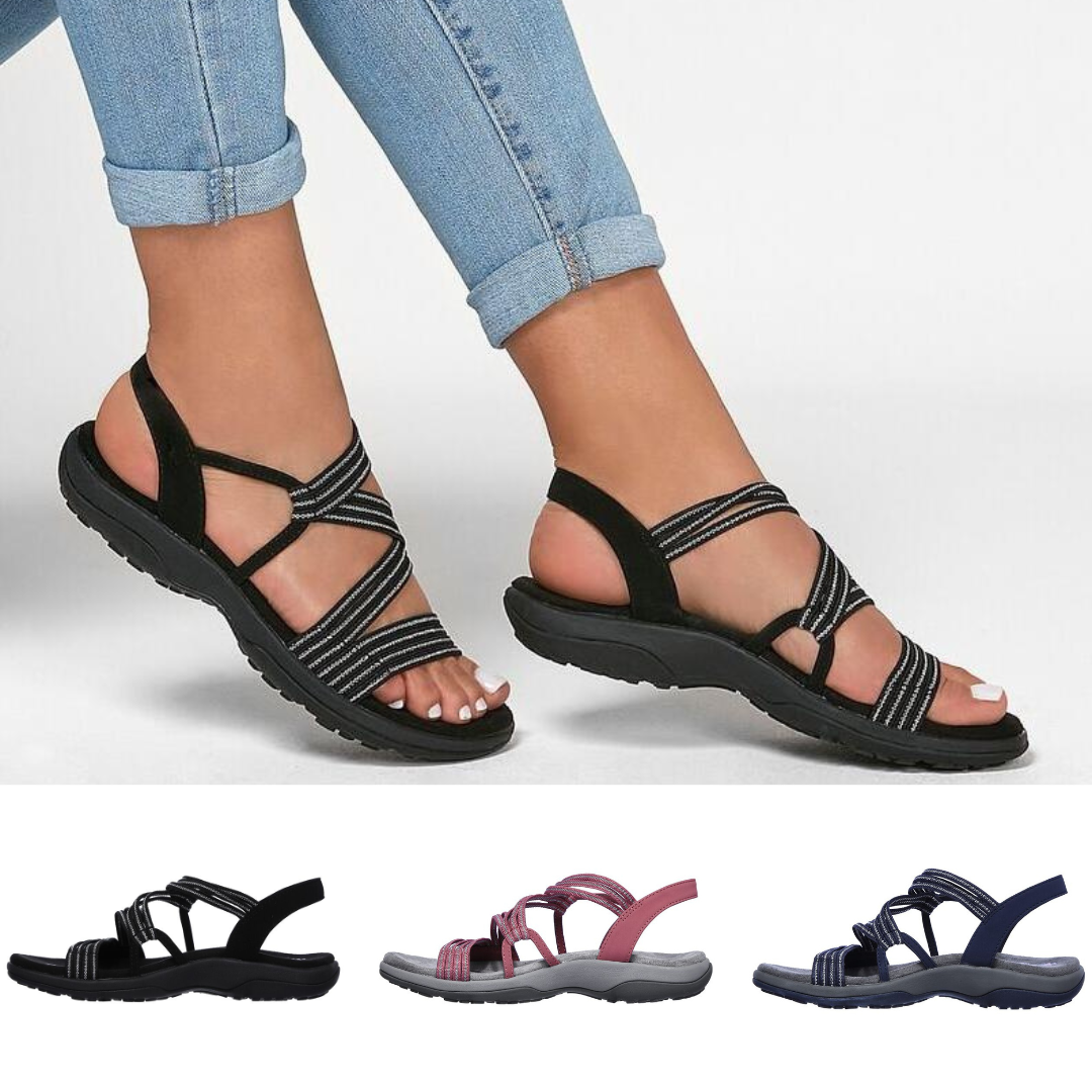 Luna - Luxe Comfort Strappy Sandals