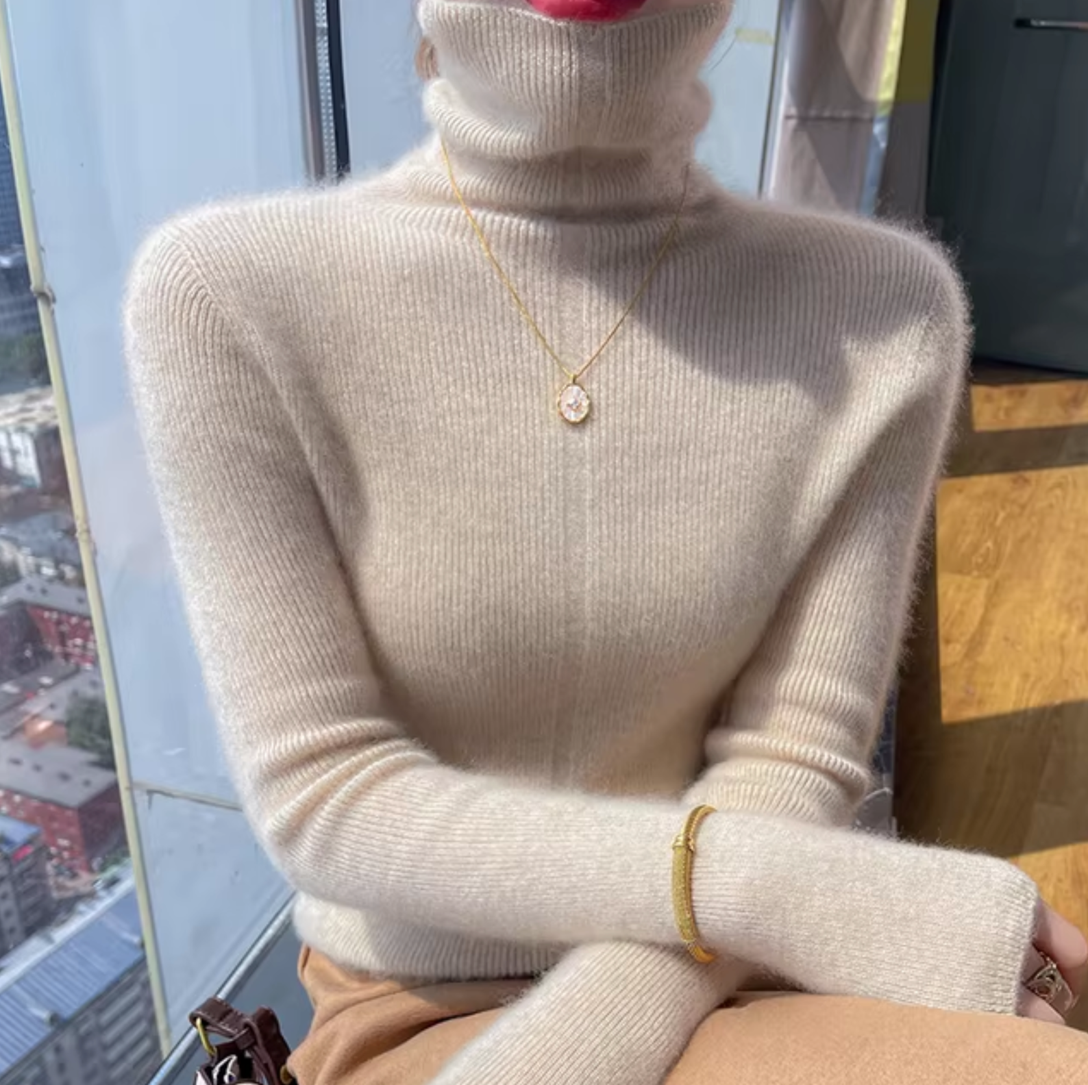 Athena Luxe Coltrui in Wol en Kasjmier