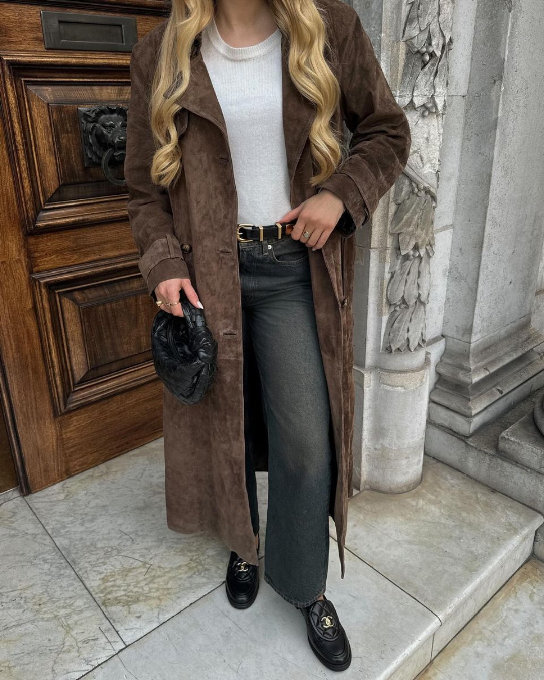 Isabella Suède Trenchcoat
