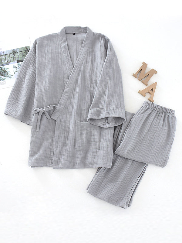 Ivy Comfortabele Katoenen Pyjama Set