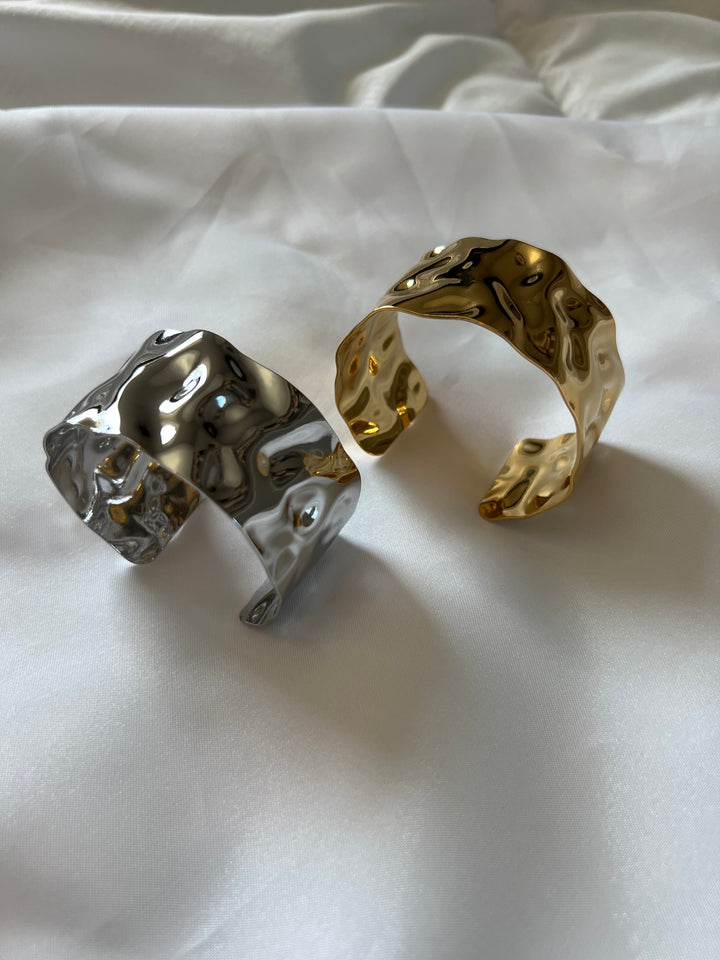 Amélie Gehamerde Gouden Armband