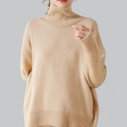 Vivienne - Luxe Cashmere Sweater - Elegance and Comfort
