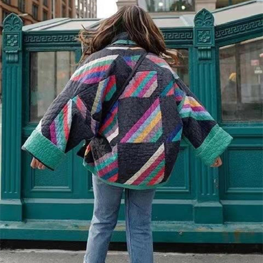 De Aria - Kunstzinnige Patchwork Jas