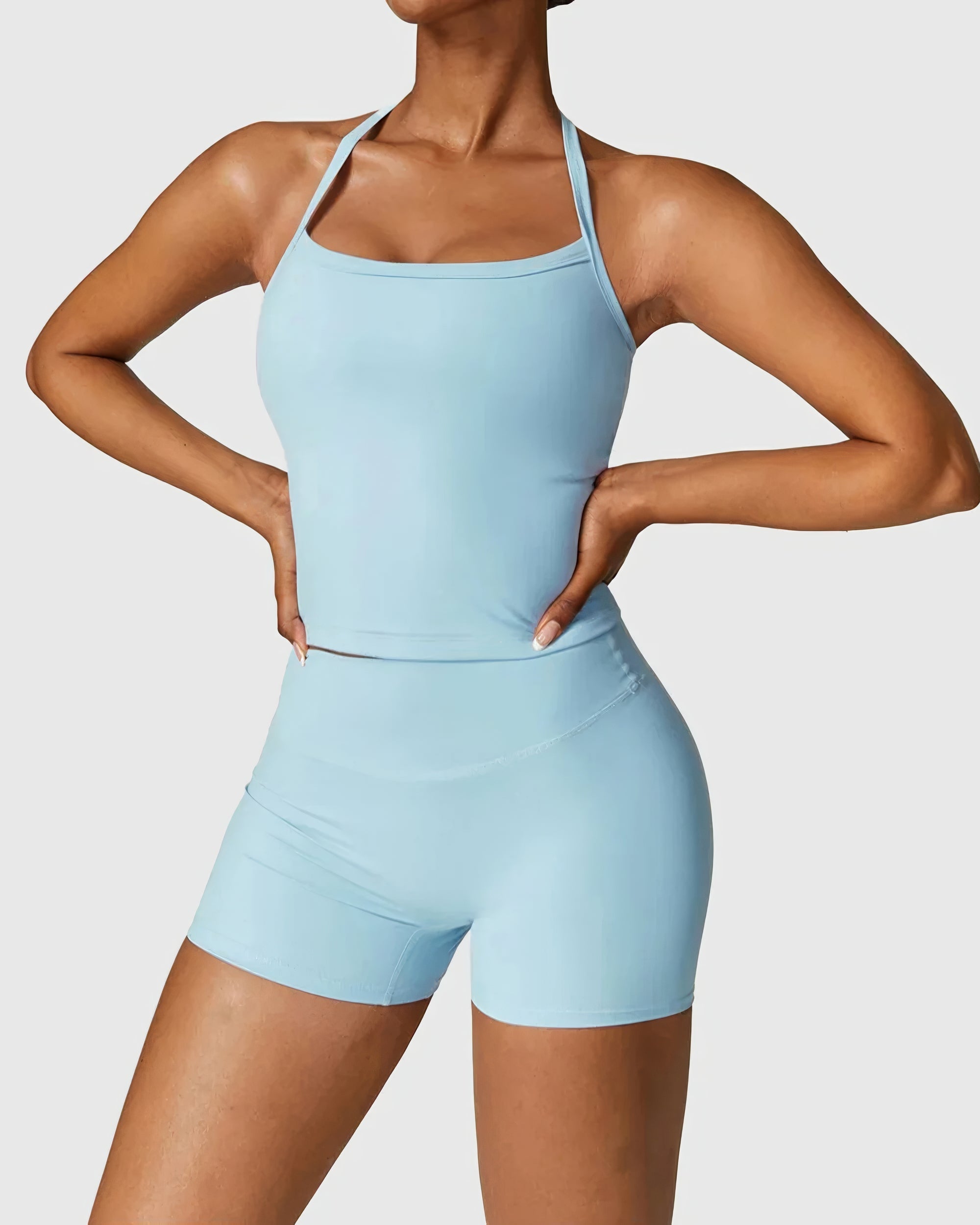 Luna Seamless Activewear Set met Hoge Taille