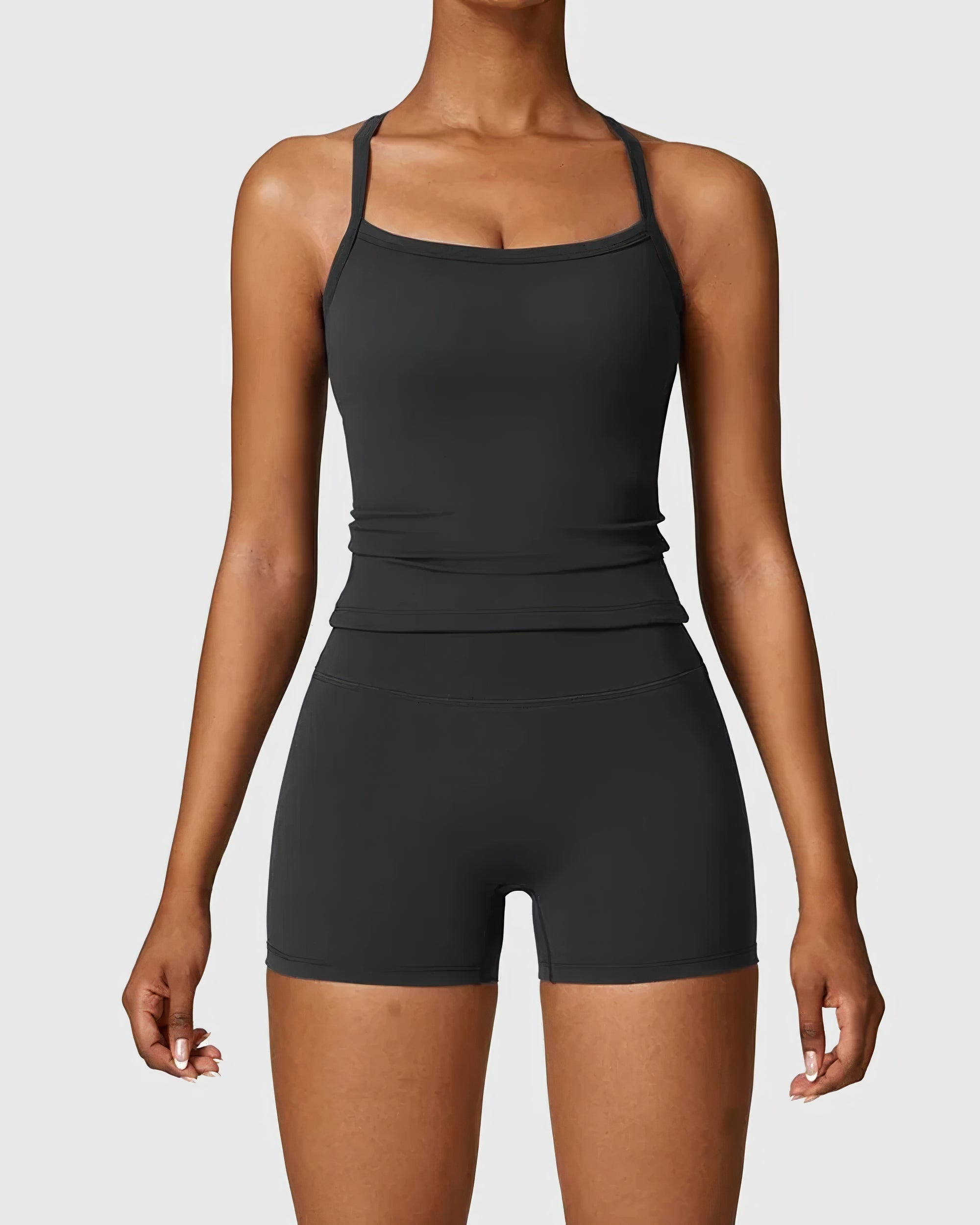 Luna Seamless Activewear Set met Hoge Taille
