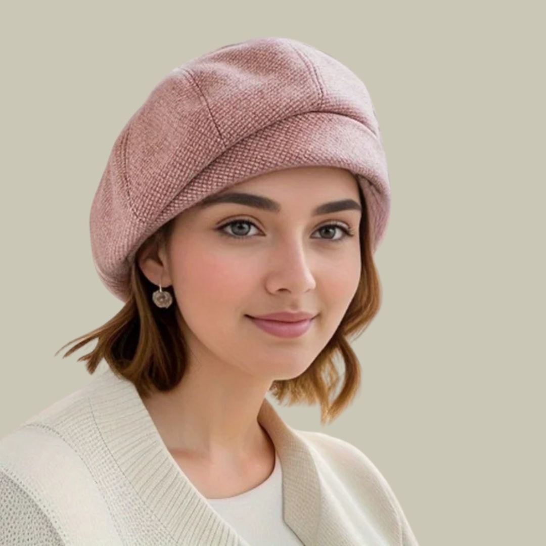 Sophie Classic Wool Beret for Autumn